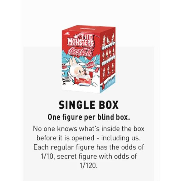 POP MART THE MONSTERS Coca-Cola, Series Figure, Blind Box - Picture 4 of 10